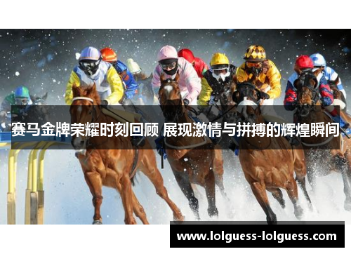 赛马金牌荣耀时刻回顾 展现激情与拼搏的辉煌瞬间